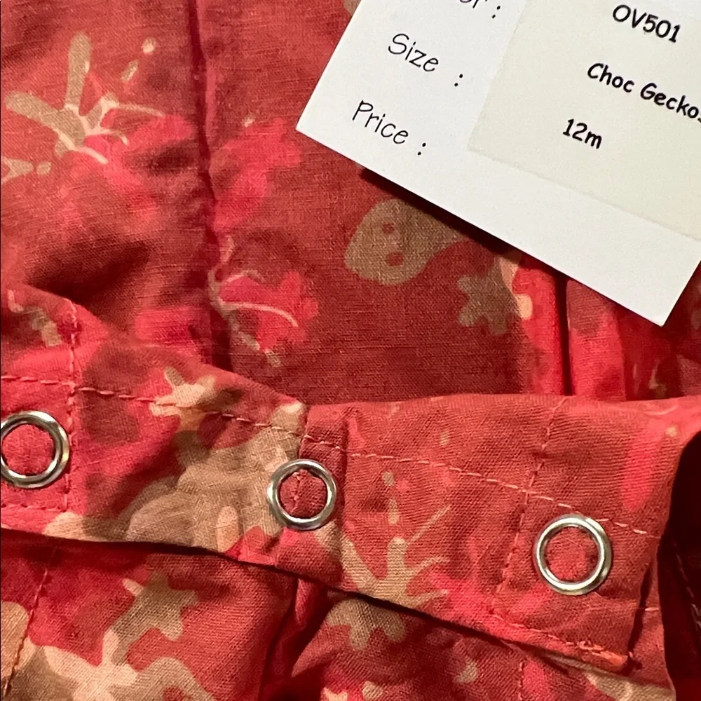 Vintage Young Colors Batik Kids One Piece in beautiful colors for fall.​